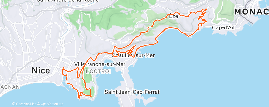 Mappa dell'attività Après le voyage