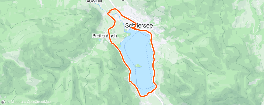 Mappa dell'attività Abendlauf