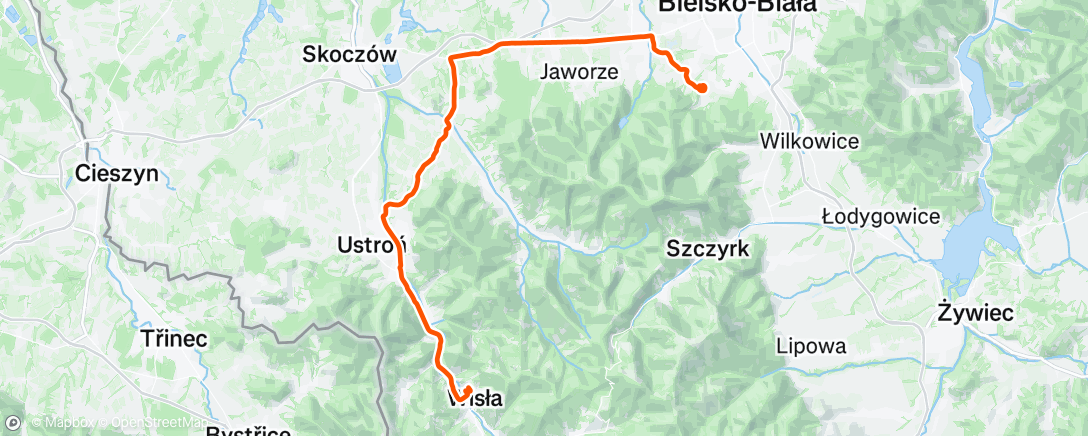 Map of the activity, polski picoviny