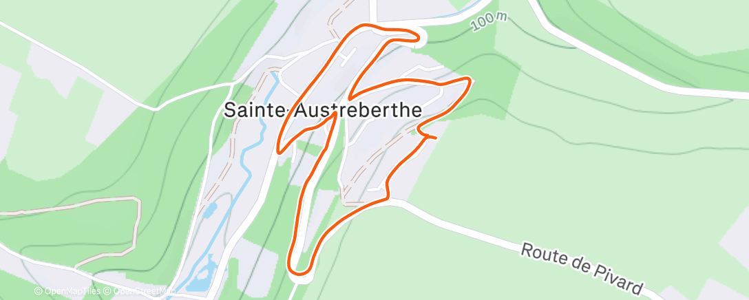 Map of the activity, Balade de Noël 🎄