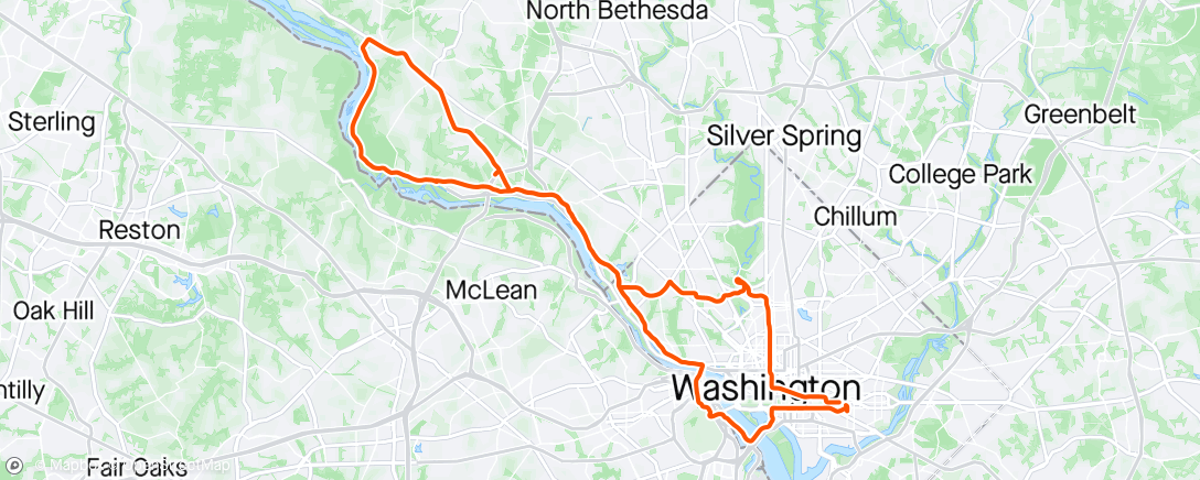 Map of the activity, FuNKy 🥴 ride with some very unexpected gravel mud 💩