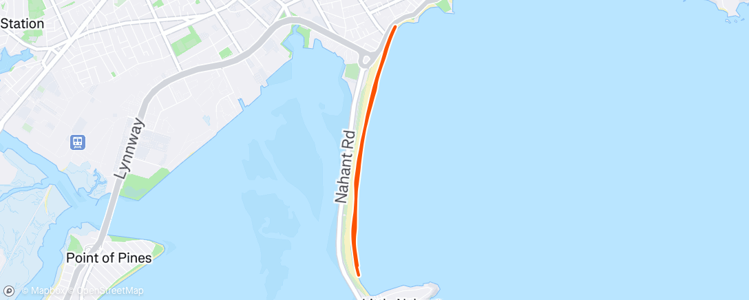 Map of the activity, Afternoon Walk