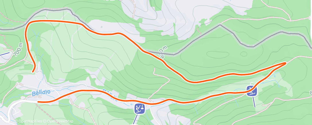 Карта физической активности (Morning Walk)