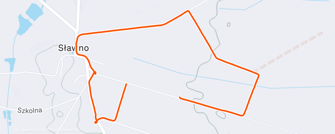 Карта физической активности (Morning Run)