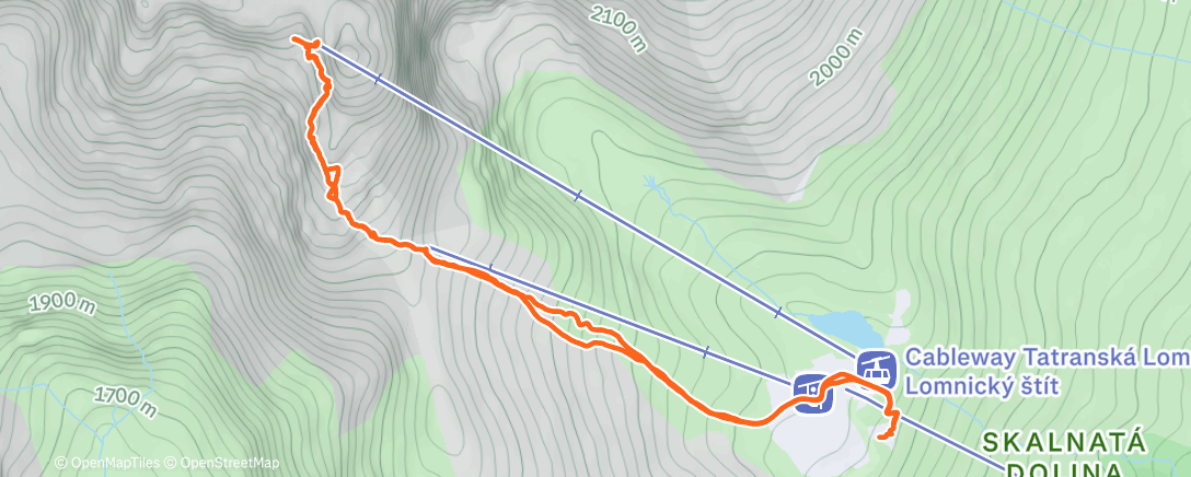 Карта физической активности (Lomničáček)