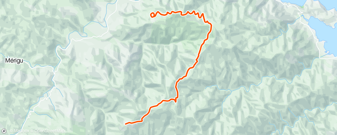 アクティビティ「Zwift - Race: Herd of Mountain Goats Climbing Race (A) on Ven-Top in France」の地図