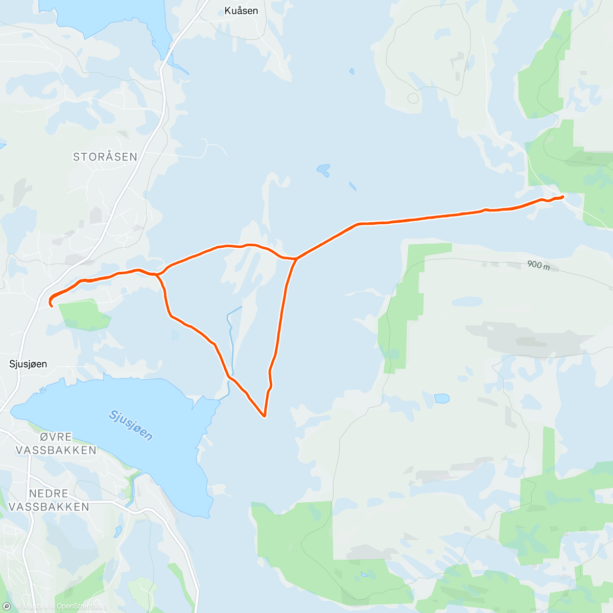 Map of the activity, Laatste tochtje: afzien en genieten!