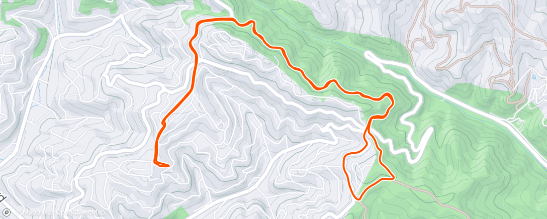 Map of the activity, Redwood 5 - Test Jog - Got a C