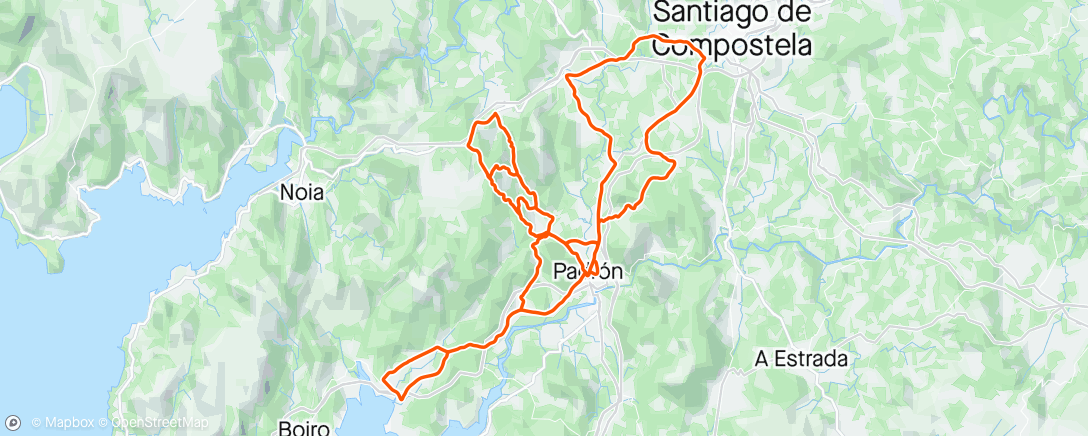 Map of the activity, Dnf Padrón 🚑🚑