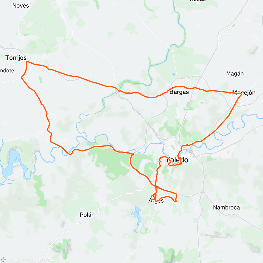 Map of the activity