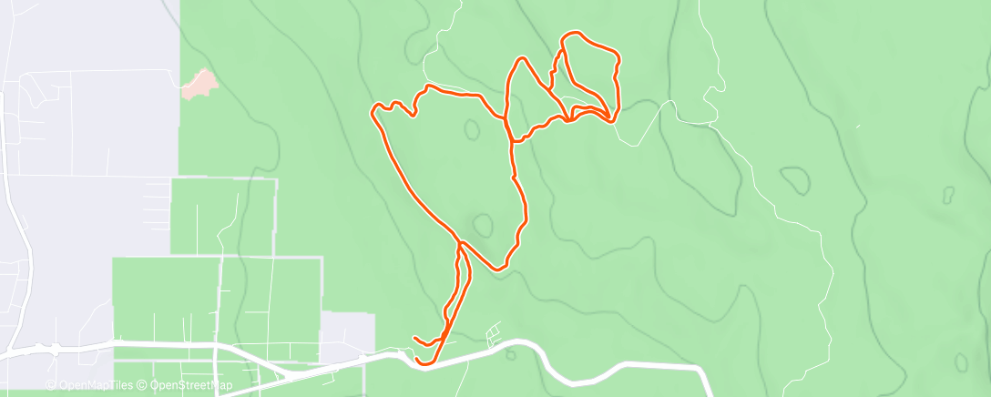 Map of the activity, One cleat, one not