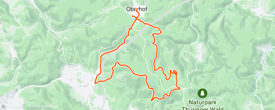 Map of the activity, Fahrt am Nachmittag