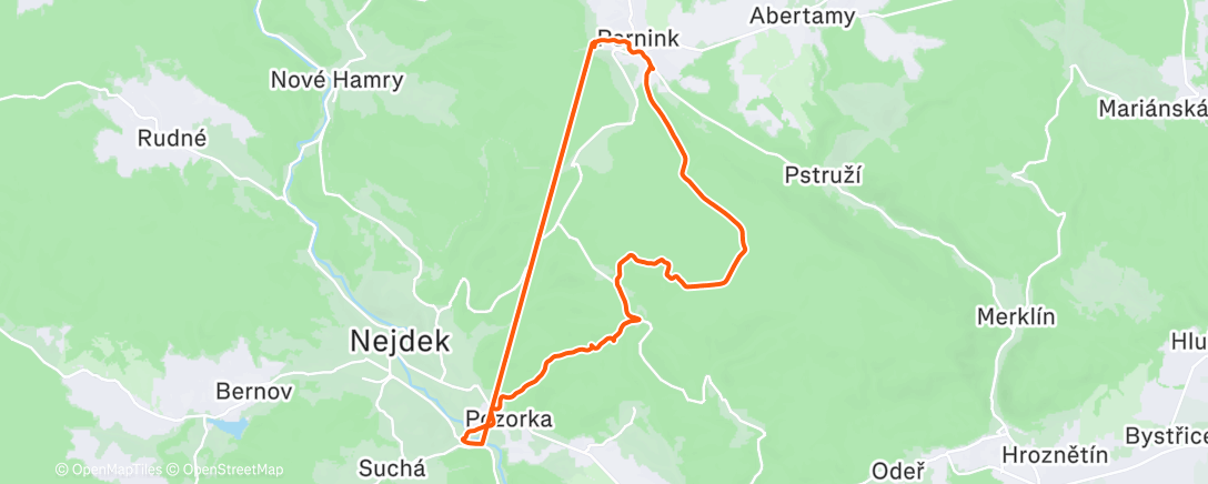 Карта физической активности (Sněhem)