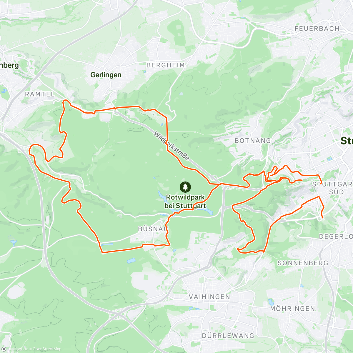 Map of the activity, Unangenehm