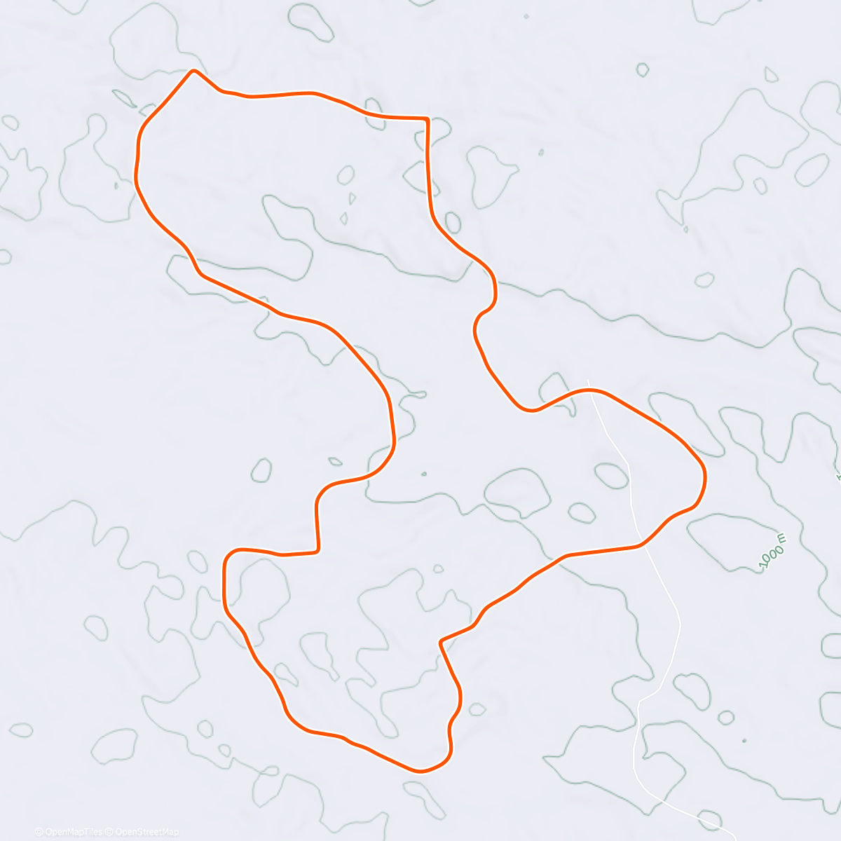 Карта физической активности (MyWhoosh - 3x12 (2min 95%, 1min 105%))