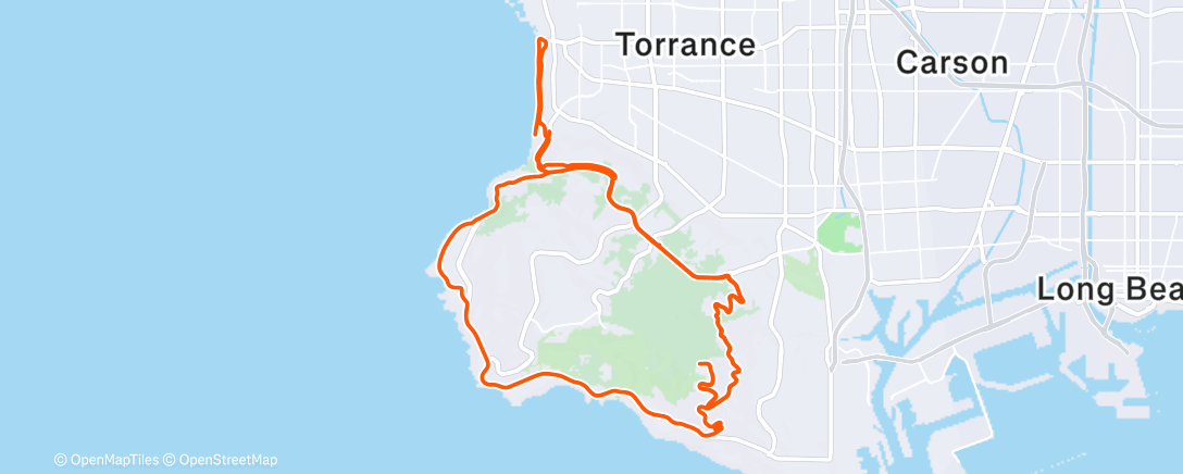 Map of the activity, Morning Ride