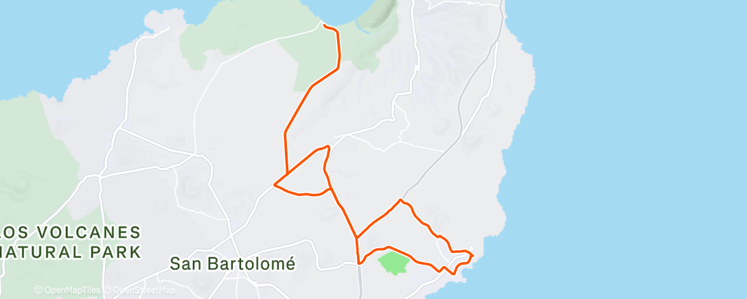Map of the activity, Morning Ride