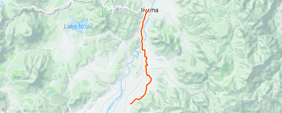 Map of the activity, Iiyama