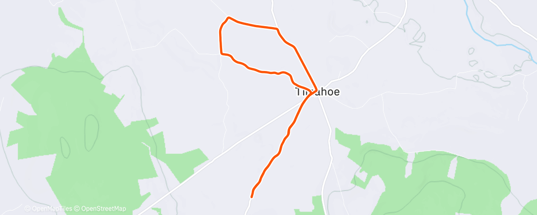 Карта физической активности (40 mins easy)