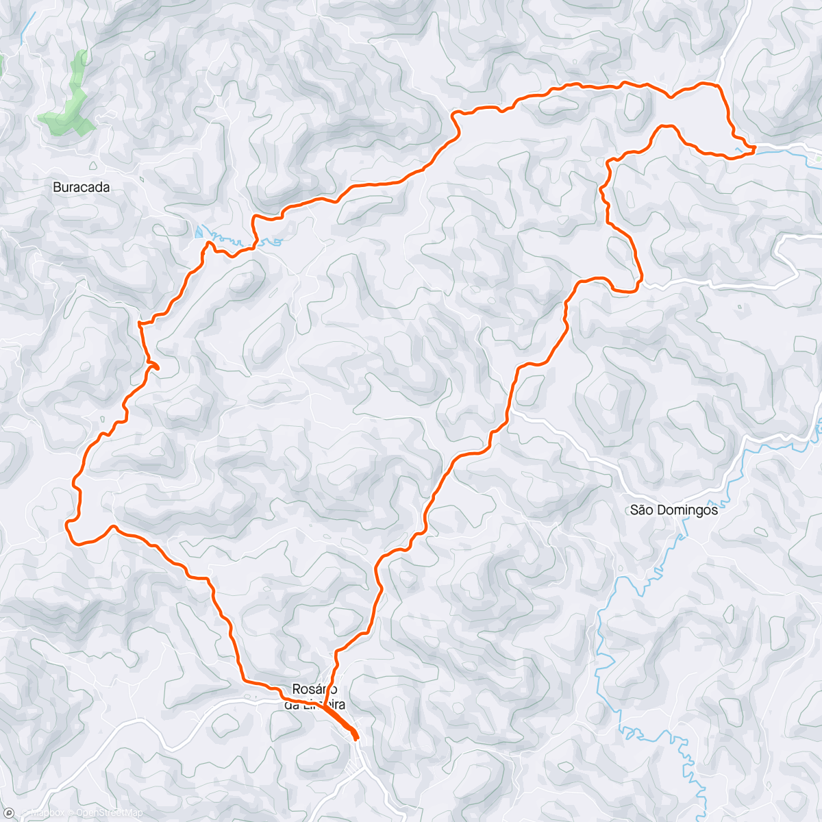 Map of the activity, 4° Circuito Pedal Limeira/. Rosário da Limeira MG.  🚴‍♀️🚴‍♀️🚴‍♀️🚴‍♀️