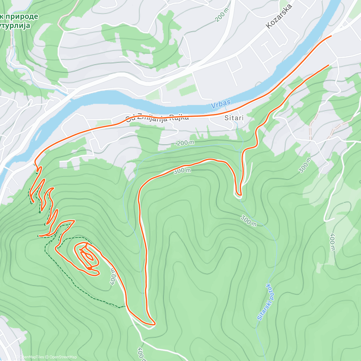 Map of the activity, Mr Beanie 👲
