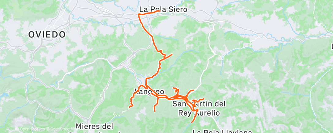 Map of the activity, Buscando Sol 🌞: Acebal - Cabañes Nueves - Gargantada x 2 - Santo Emiliano