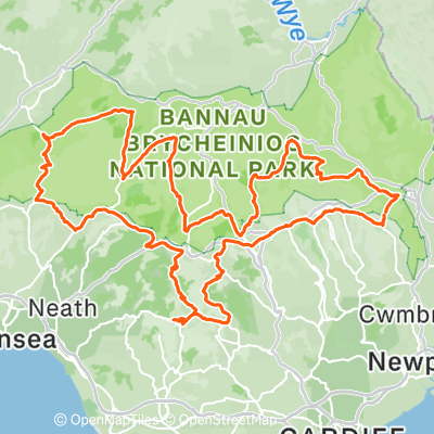 All the Brecons | 251.3 km Cycling Route on Strava