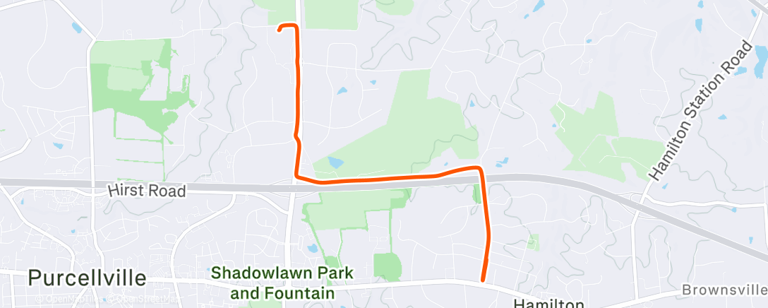 Map of the activity, Cold Windy and Then a Flat Tire Ride