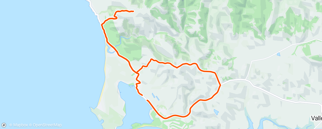 Map of the activity, Coastal Climbing- Bodega Bay Climbs
