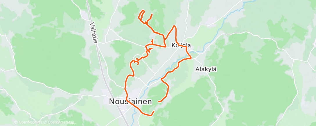 Map of the activity, Hyvää joulua❤️