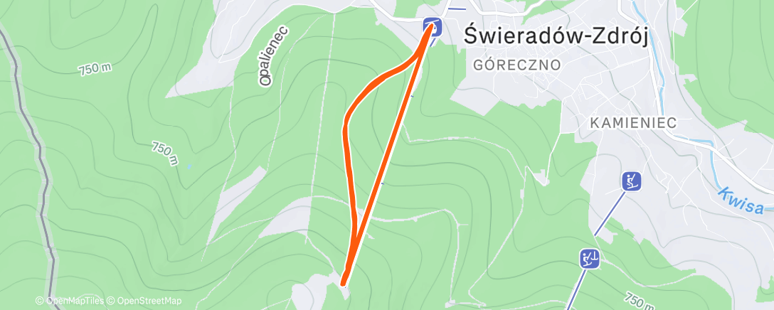 Карта физической активности (Evening Splitboard)