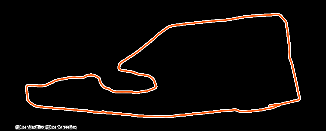 Map of the activity, Lunch Run