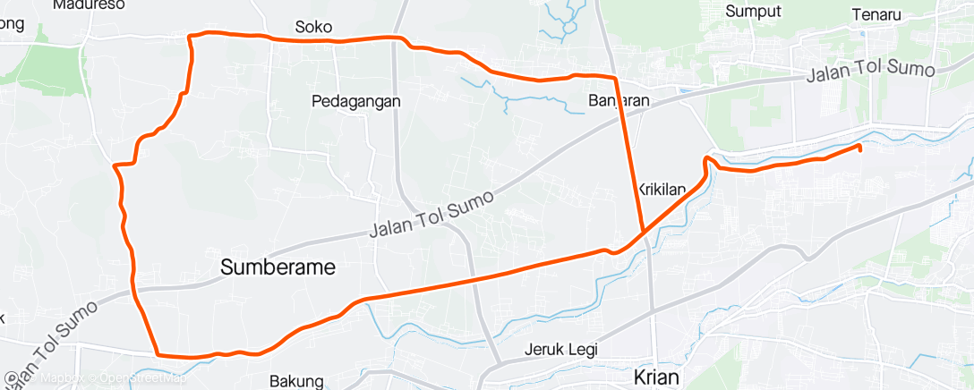 Mapa da atividade, Pemanasan - P11