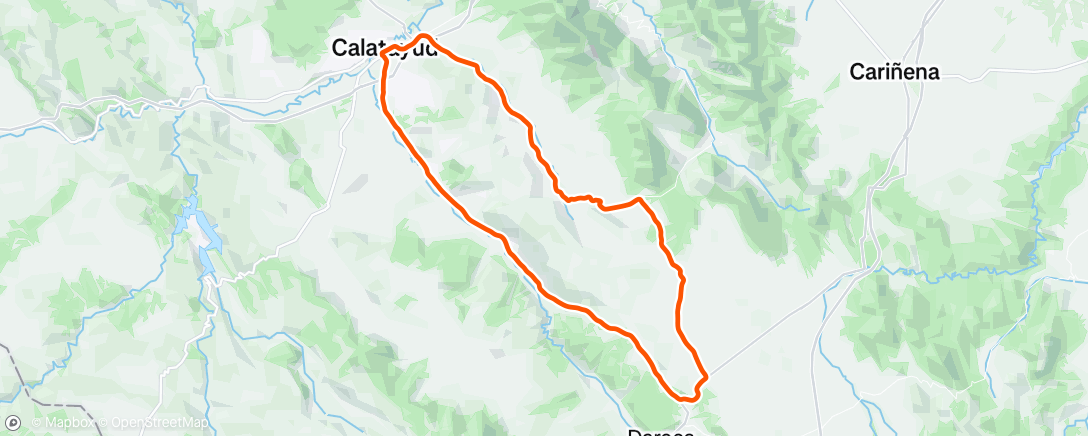 Mapa de la actividad (Bicicleta por la mañana)