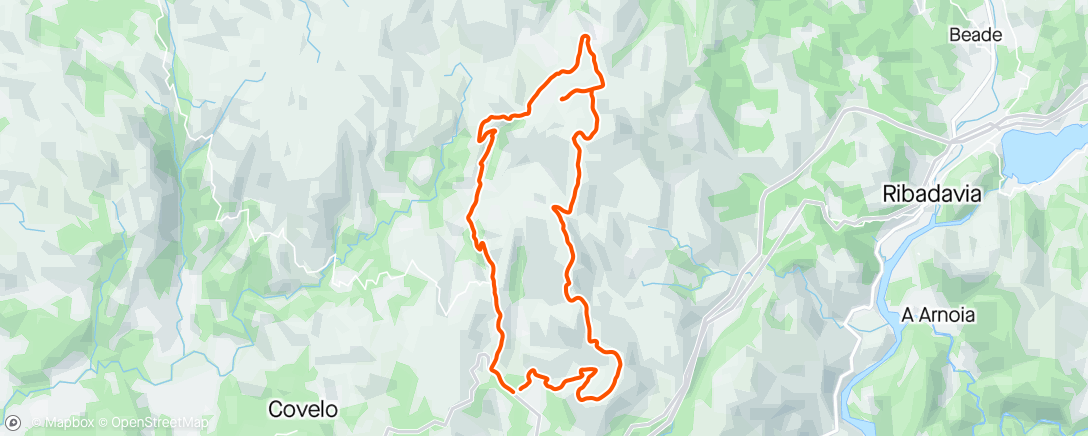 Mapa da atividade, Rutaza por la sierra do suido con los alwahiri