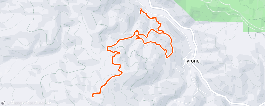 Map of the activity, Monte Rio