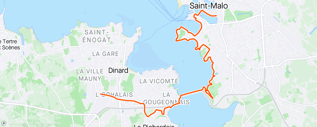 Mapa da atividade, La passagère