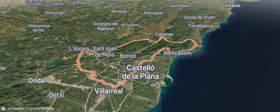 Map of the activity, Morning Gravel Ride