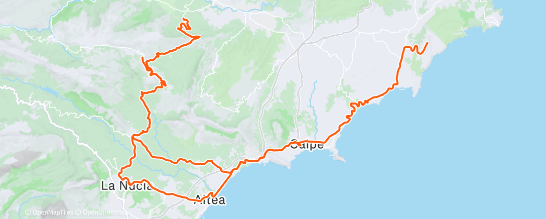 Karte der Aktivität „2 grados no es mucho”