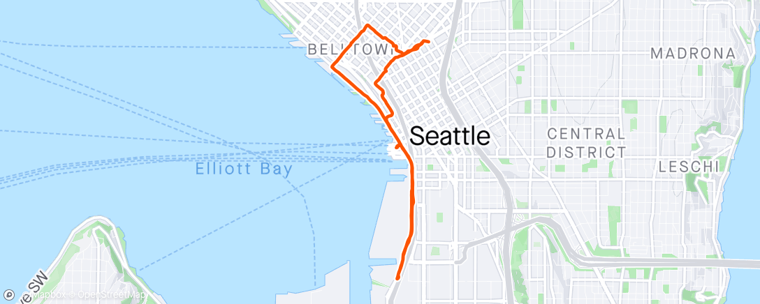 Map of the activity, Good morning Seattle!