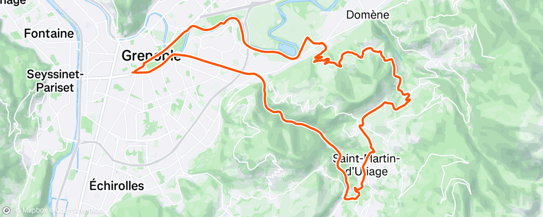 Map of the activity, First, you ride