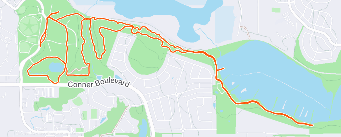 Map of the activity, Récup 1h 🥵