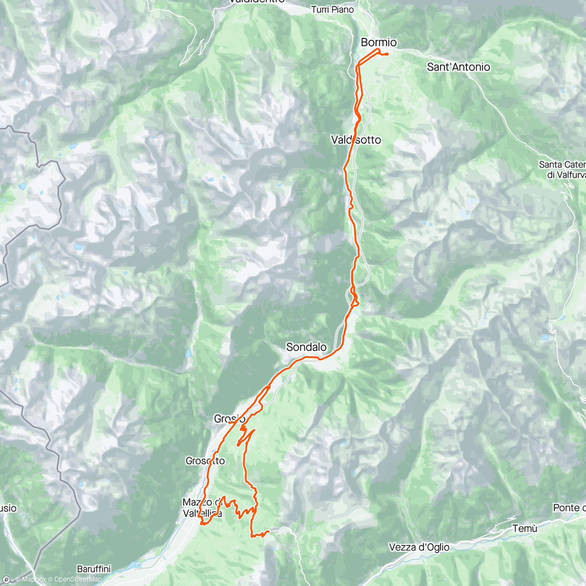 Mappa dell'attività Been a while Passo Mortirolo but you’re as hard as I remember you !