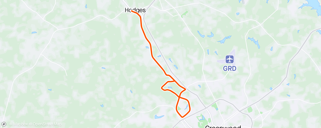 Map of the activity, Nice bonus spin after an all day rain