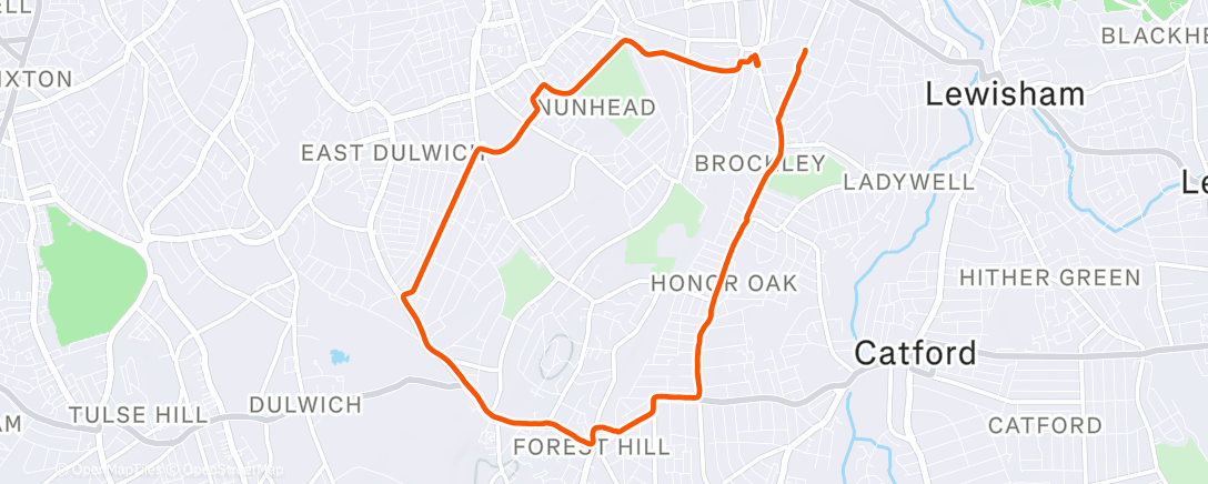 Map of the activity, Ice skating