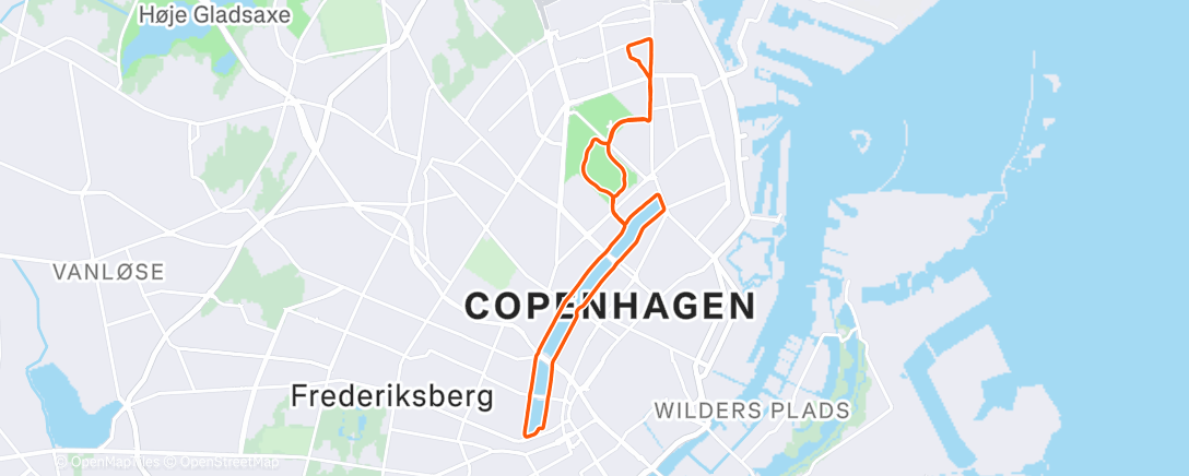 Карта физической активности (Sportschefens loop 🤸)