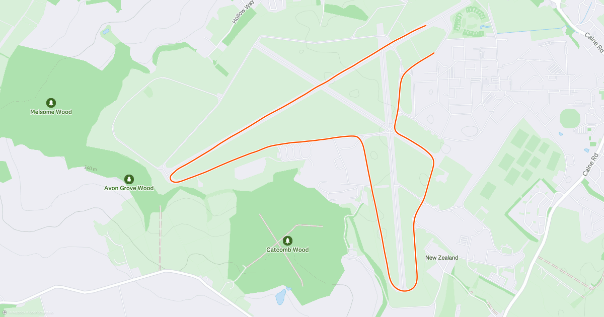 MOD Lyneham lap | Strava