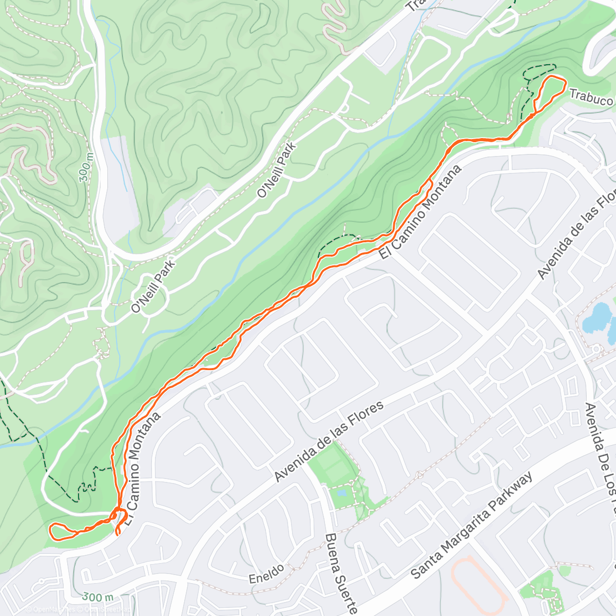 Map of the activity, RIP Mike! 😞