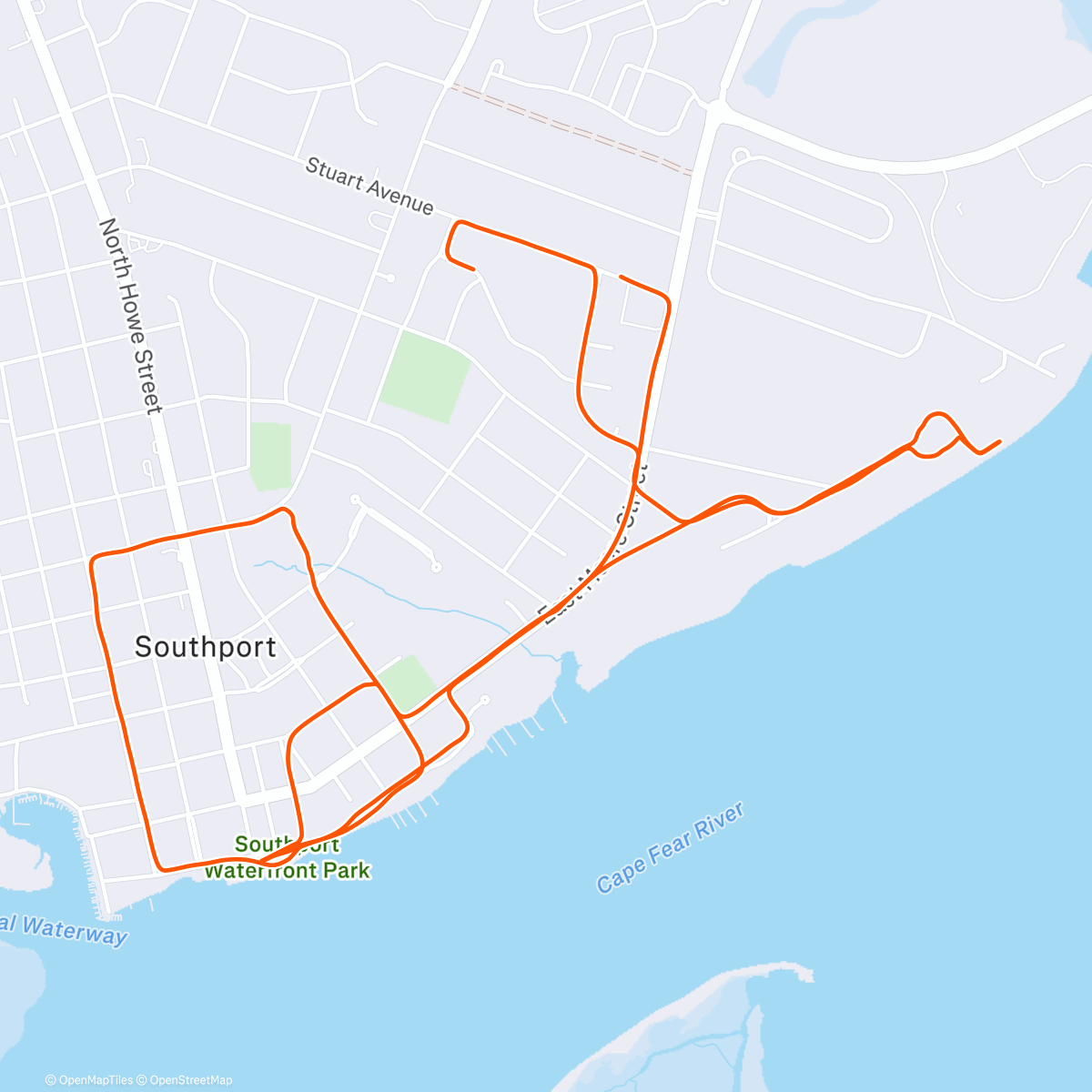 Map of the activity, 10K Rub