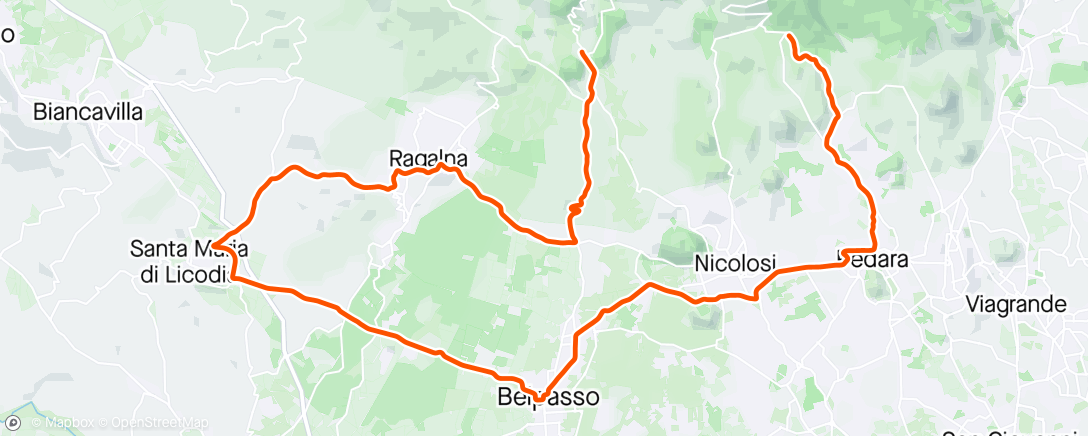 Map of the activity, Etna Altitude Training 🌋 - Day 3